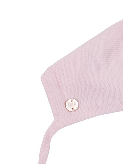 Paz Rodriguez KNIT NEWBORN BONNET "ESENCIAL"