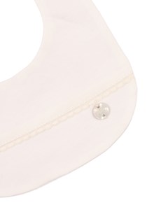 Paz Rodriguez KNIT NEWBORN BABY BIB "INTERLOCK V26"