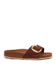 BIRKENSTOCK Madrid Big Buckle cognac, Oiled Leather, S