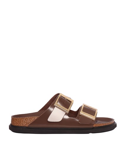BIRKENSTOCK Arizona DB HEX shine carafe, Natural Leather