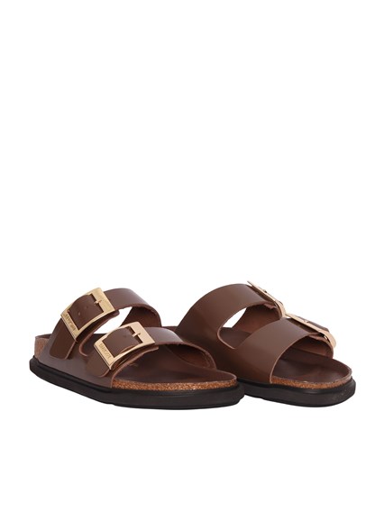 BIRKENSTOCK Arizona DB HEX shine carafe, Natural Leather