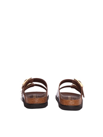 BIRKENSTOCK Arizona DB HEX shine carafe, Natural Leather