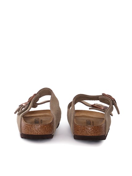 BIRKENSTOCK Arizona taupe, Suede Leather, S