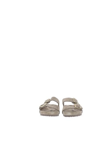 BIRKENSTOCK Arizona EXQ taupe, Suede Leather