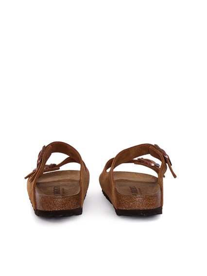 BIRKENSTOCK Arizona mink, Suede Leather, S