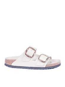 BIRKENSTOCK Arizona Big Buckle HEX shine oyster, Natural Lea, S