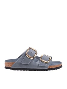 BIRKENSTOCK Arizona Big Buckle HEX basalt gray, Oiled leather, S