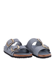 BIRKENSTOCK Arizona Big Buckle HEX basalt gray, Oiled leather, S