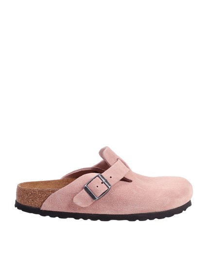 BIRKENSTOCK Boston pink clay, Suede Leather, S