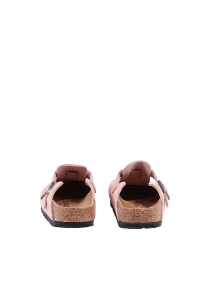 BIRKENSTOCK Boston pink clay, Suede Leather, S