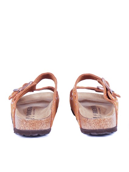 BIRKENSTOCK Arizona Rivet mink, Suede Leather, S