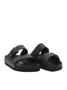 BIRKENSTOCK Arizona Exquisite black, Natural Leather, S
