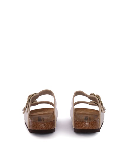 BIRKENSTOCK Arizona Big Buckle gracef. pearl white, Birko Flor, S