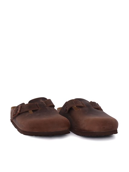 BIRKENSTOCK Boston habana, Oiled Leather, S
