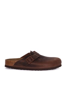 BIRKENSTOCK Boston habana, Oiled Leather, S