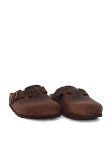 BIRKENSTOCK Boston habana, Oiled Leather, S