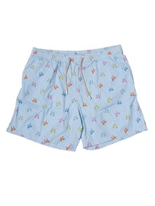 Mc2 Saint Barth LIGHTING MICRO STRETCH-PINCHY MULTI STRIPES 30