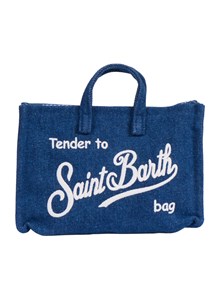 Mc2 Saint Barth PHONE BAG DENIM-DENIM EMB
