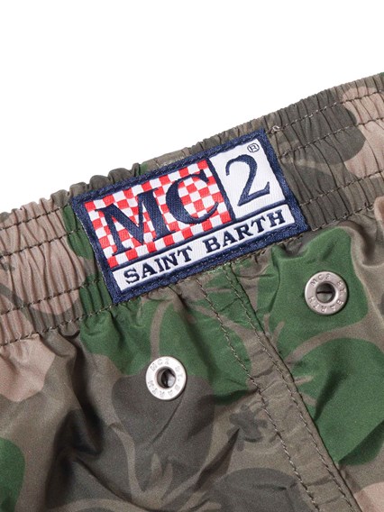 Mc2 Saint Barth JEAN LIGHTING-HIBISCUS CAMO 52