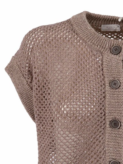 Peserico KNITTED WAISTCOAT