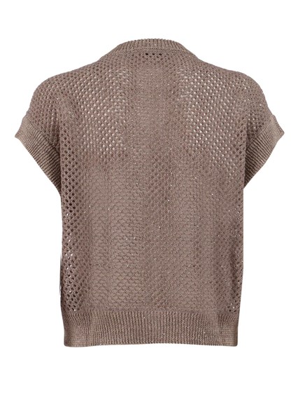 Peserico KNITTED WAISTCOAT