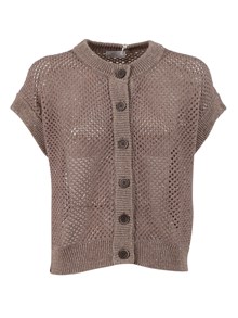 Peserico KNITTED WAISTCOAT
