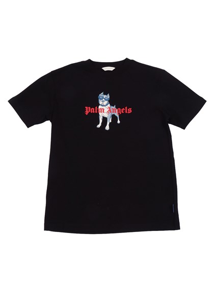 PALM ANGELS KIDS PALM DOG REG.TSHIRT BOY