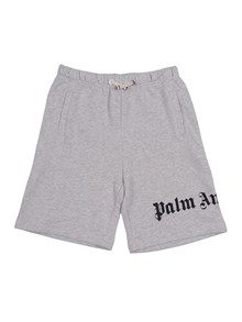 PALM ANGELS KIDS OVERLOGO SWEATSHORT BOY