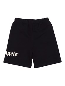 PALM ANGELS KIDS OVERLOGO SWEATSHORT BOY