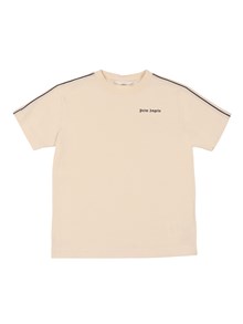 PALM ANGELS KIDS PA MINITRACK REG. T-SHIRT S/S BLACK OFF WHITE