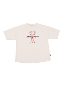 PALM ANGELS KIDS PA MASCOTTE BEAR OVER TEE S/S GIRL