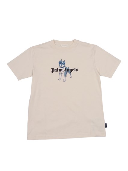 PALM ANGELS KIDS PALM DOG REG.TSHIRT BOY