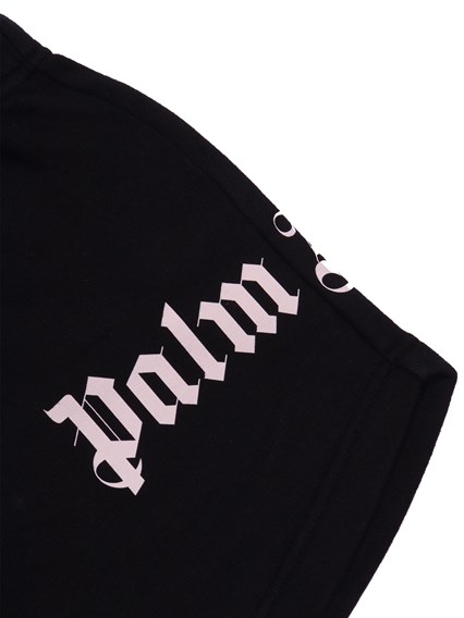 PALM ANGELS KIDS OVERLOGO SWEAT SHORT GIRL