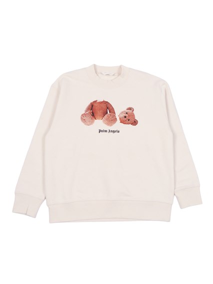 PALM ANGELS KIDS PALM ANGELS BEAR CREWNECK BOY