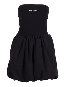 PALM ANGELS KIDS LOGO HYBRID BALOON DRESS GIRL