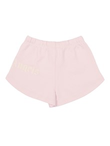 PALM ANGELS KIDS OVERLOGO SWEAT SHORT GIRL