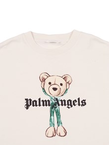 PALM ANGELS KIDS PA MASCOTTE BEAR OVER TEE BOY