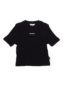 PALM ANGELS KIDS LOGO RIB BABY TEE S/S GIRL