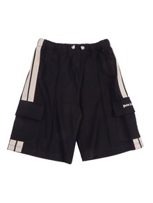 PALM ANGELS KIDS PA TRACK CARGO SHORTS BOY
