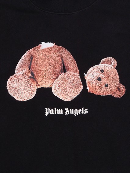 PALM ANGELS KIDS PALM ANGELS BEAR CREWNECK BOY