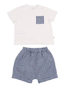 TEDDY & MINOU COMPLETO 2 PZ T-SHIRT + BERMUDA