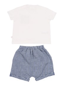TEDDY & MINOU COMPLETO 2 PZ T-SHIRT + BERMUDA