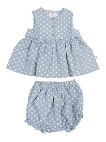 TEDDY & MINOU COMPLETO 2 PZ TOP + BERMUDA