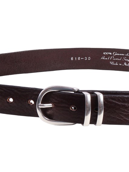 ALBERTO LUTI Garment-dyed belt