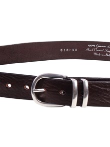 ALBERTO LUTI Garment-dyed belt