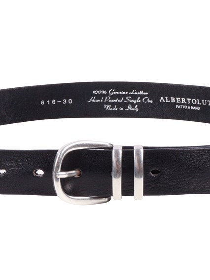 ALBERTO LUTI Garment-dyed belt