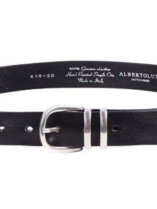 ALBERTO LUTI Garment-dyed belt