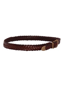 ALBERTO LUTI Garment-dyed braided belt