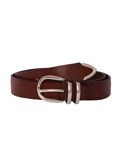 ALBERTO LUTI Garment-dyed belt