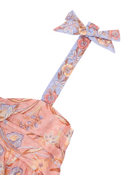 ZIMMERMANN Indra Kids Tie Front Dress